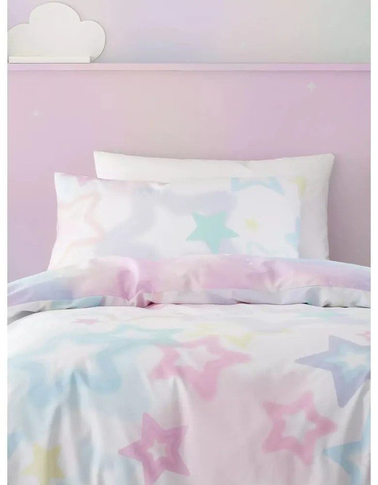 Единично детско спално бельо 135x200 cm Ombre Stars – Catherine Lansfield
