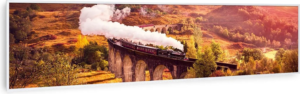 Klarstein Wonderwall Air Art Smart, инфрачервен отоплител, влак, 60 х 60 см., 350 W