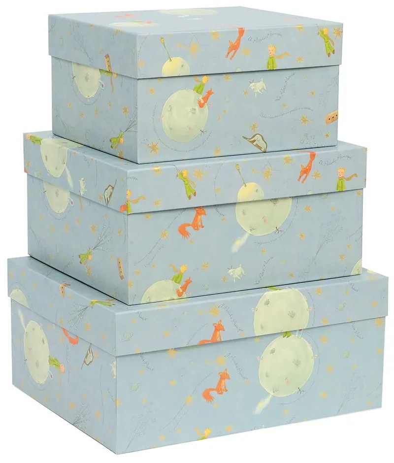 Подаръчни кутии в комплект от 3 броя броя The Little Prince - Kartos