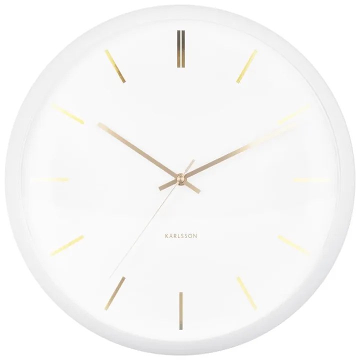 Стенен часовник ø 40 cm Globe – Karlsson