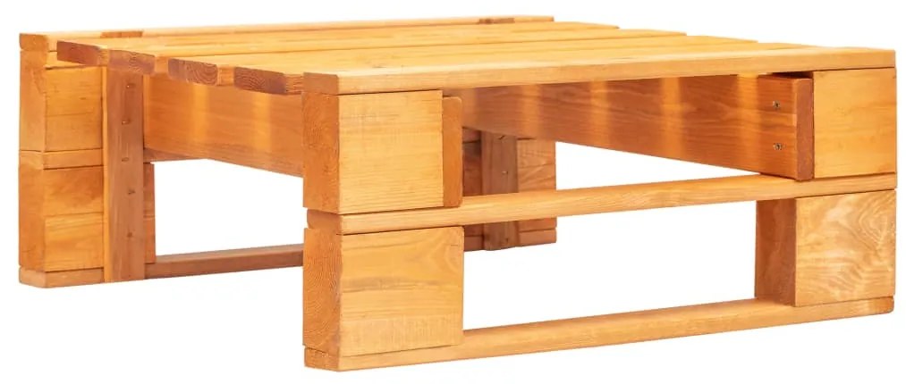 3066456 vidaXL Градинска палетна табуретка кафяво импрегнирано борово дърво