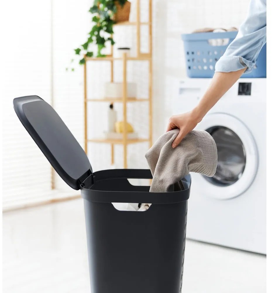 Пластмасов кош за пране 55 л Jona - Rotho