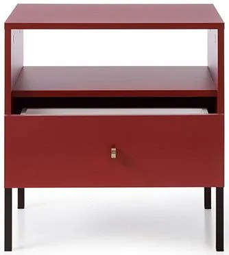 Помощна масичка Triplo-Bordeaux