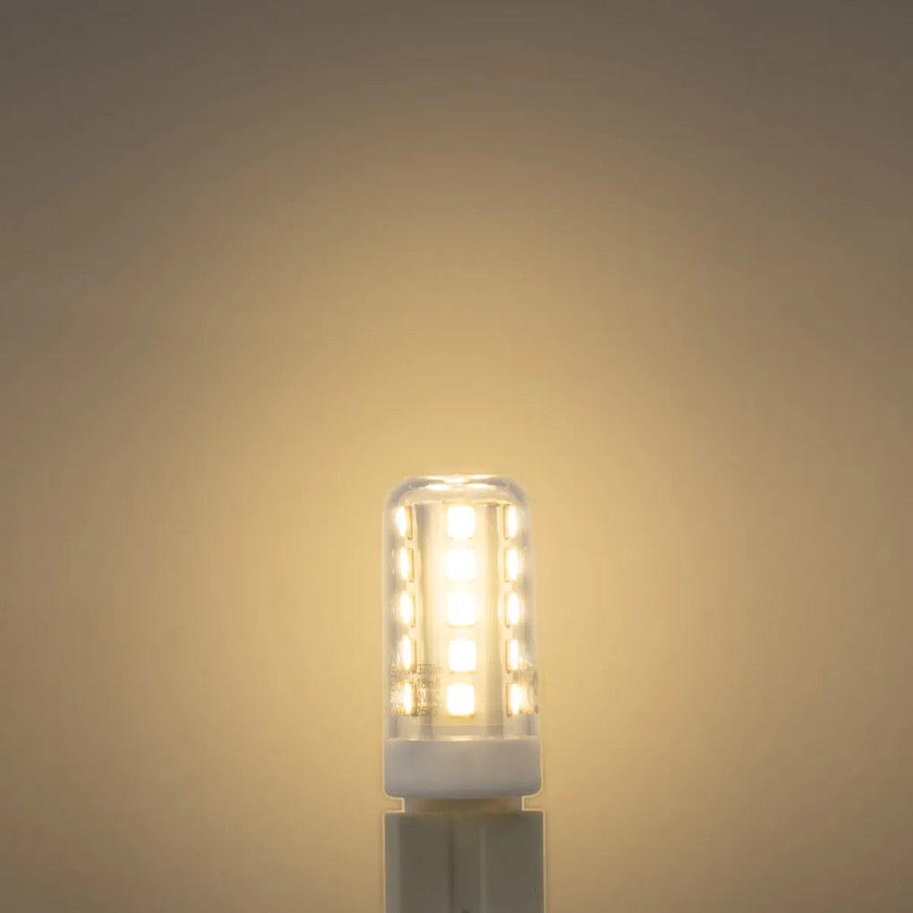 Комплект от 5 G9 LED крушки прозрачни 2W 370 lm 3000K