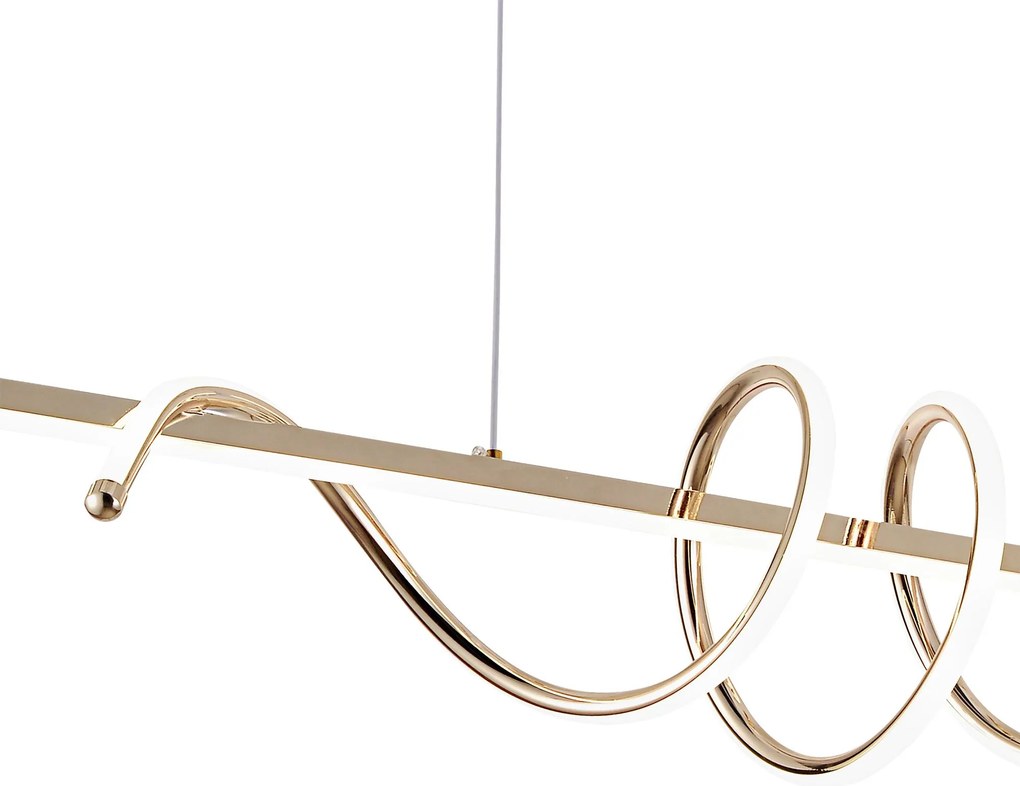 Висяща LED лампа G065-CP Gold