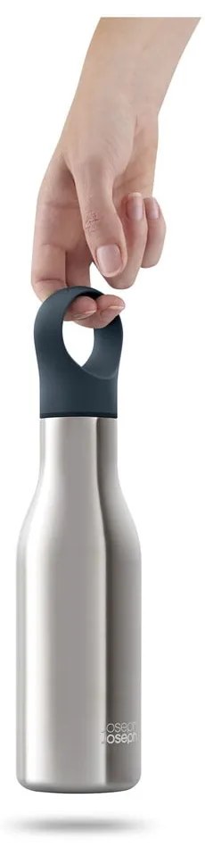 Комплект бутилка и чаша за пътуване от неръждаема стомана Loop&Sipp - Joseph Joseph