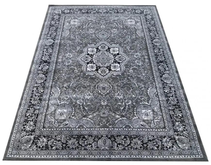 Сив килим с мандала Ширина: 200 см | Дължина: 300 см