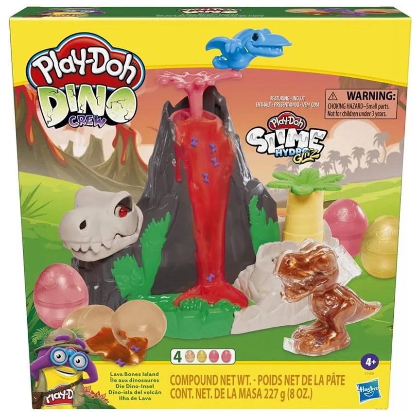 Play Doh - Вулкан на остров от кости