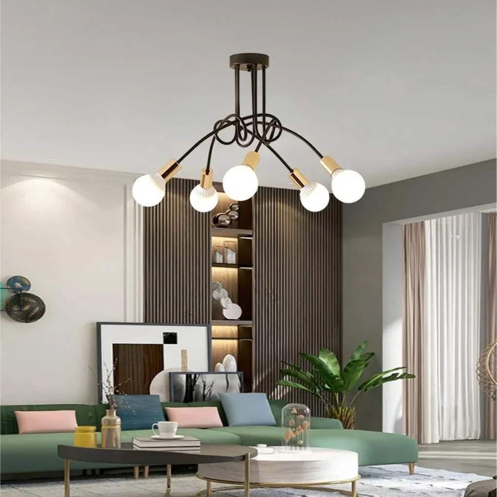 Лампа Paradise 5 Black Gold APP518-5C