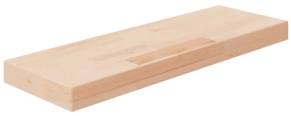 342949 vidaXL Дъска за рафт, 60x20x4 см, необработен масивен дъб