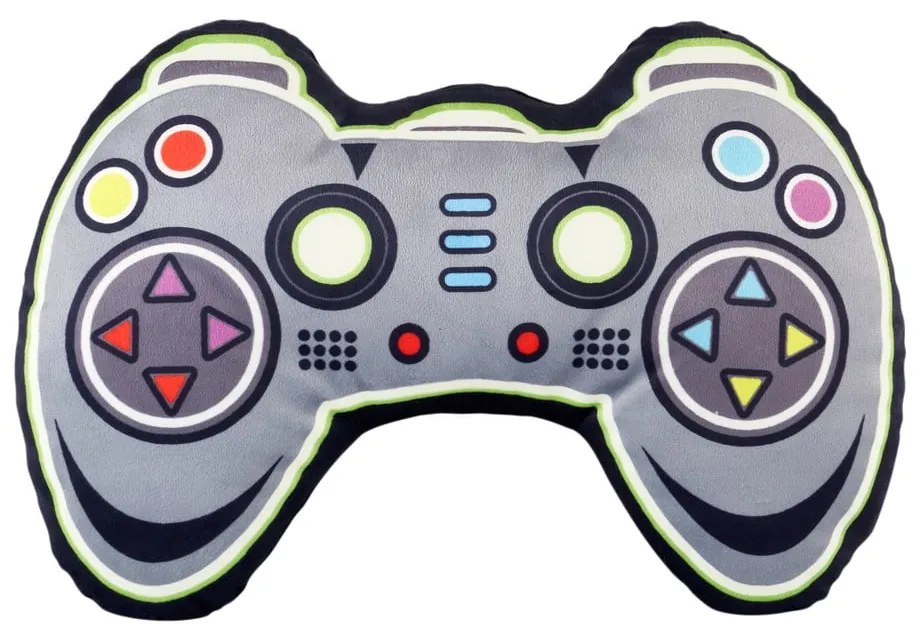 Бебешка възглавница със светещ ефект от микроплюш Game Over – Catherine Lansfield