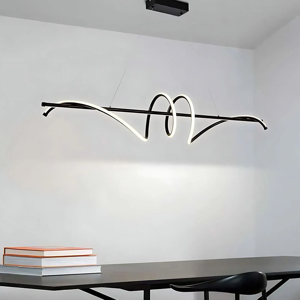 Lampa wisząca LHJ023-CP 120 cm BLACK