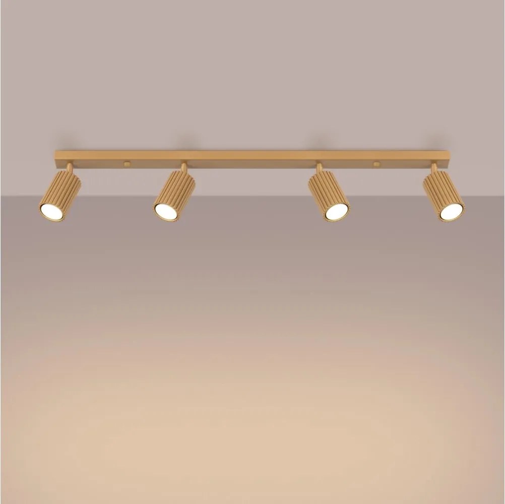 Brilagi - LED точково осветително тяло CRESTO 4xGU10/10W/230V златисто