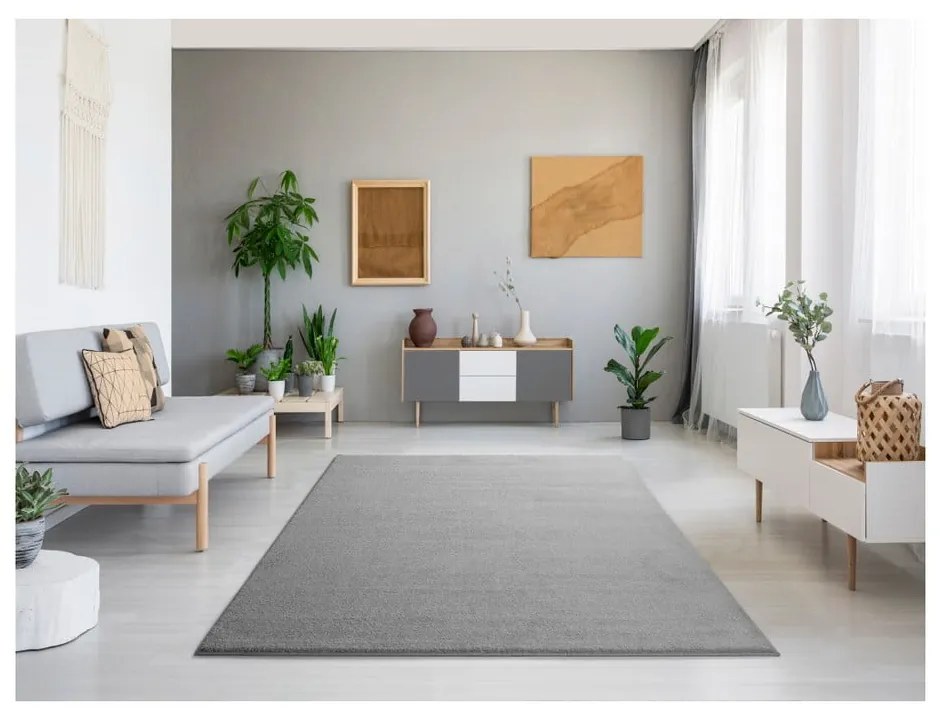 Светлосив килим Монтана, 60 x 120 cm - Universal