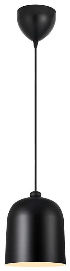 Nordlux - Висяща лампа на кабел ANGLE 1xE27/25W/230V черна