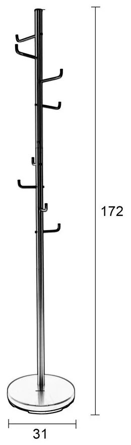 Закачалка Satin Nickel - White Label