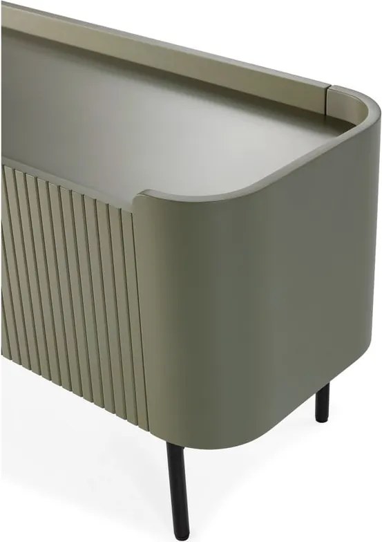 Зелена маса за телевизор 180x55x40 cm Willa – MOME