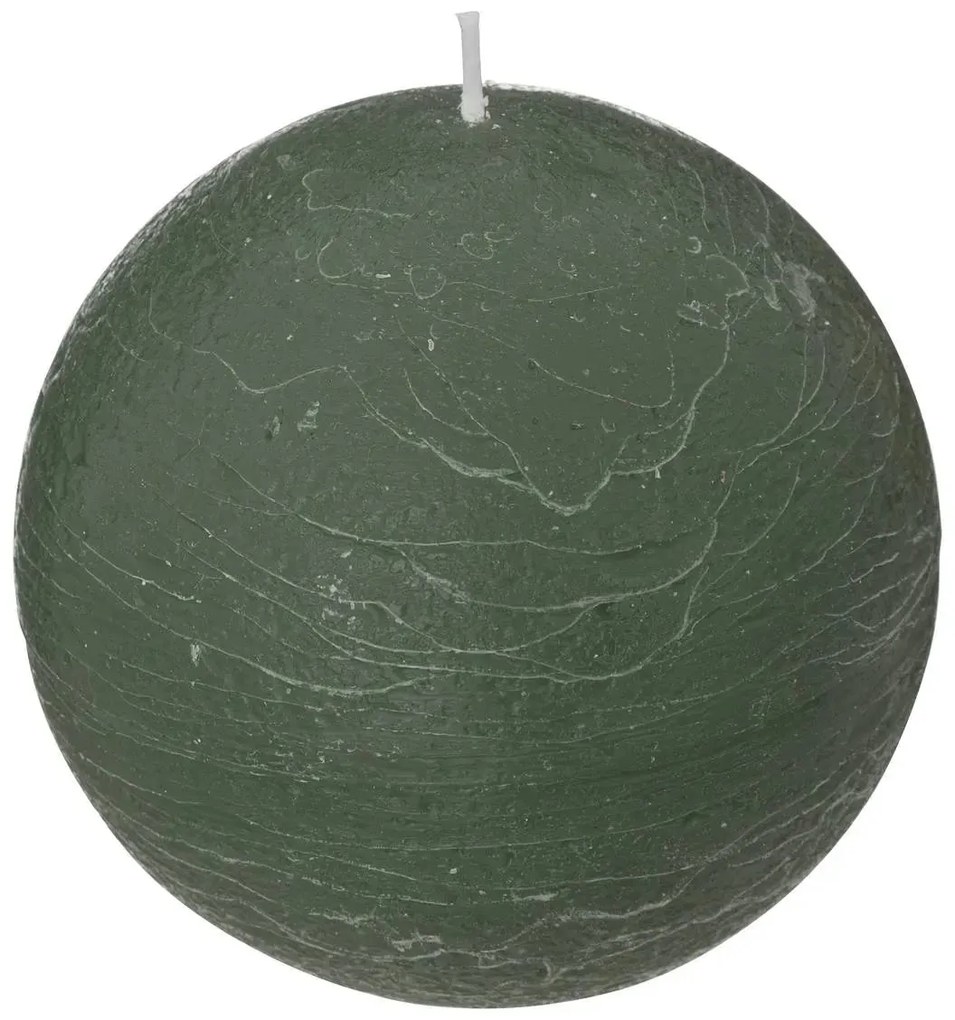 Свещ без аромат atmosphera Olia, Топка, 10 cm - Син