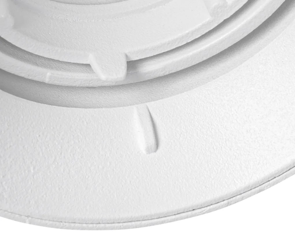 Модерен вграден прожектор бял GU10 кръгъл без рамка - Oneon