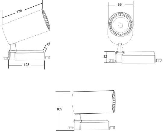 Точкова релса Maytoni Vuoro 40W3K-Leuko