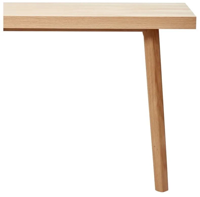 Трапезна маса от декор от дъб 100x200 cm Herringbone – Hübsch