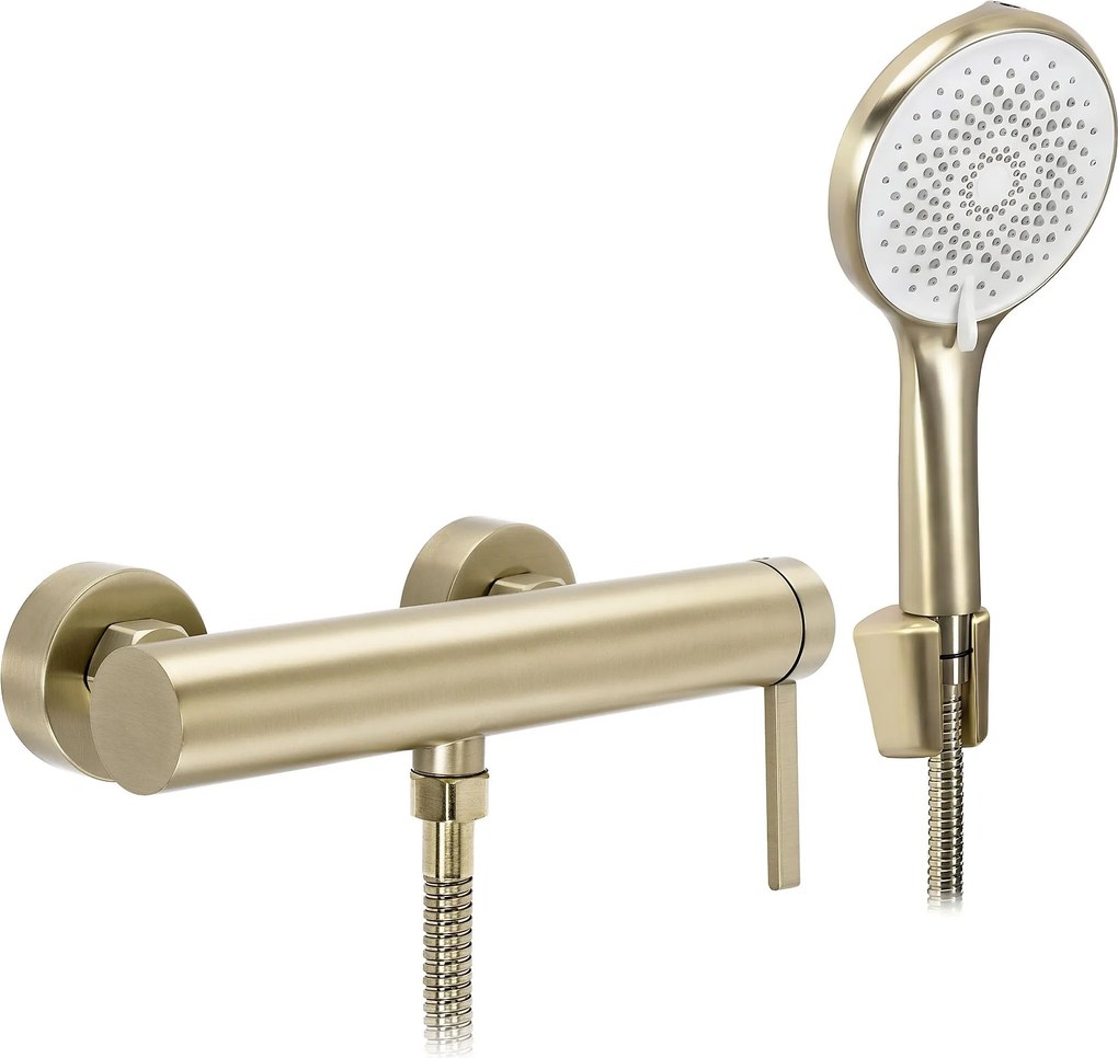 Смесител за душ Rivo Brush Gold