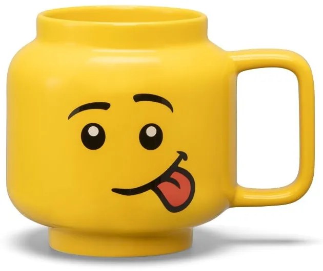 Жълта керамична бебешка чаша 530 ml Head - LEGO®