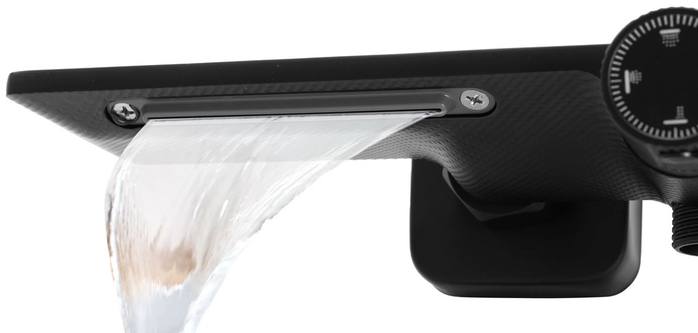 Комплект за душ REA HELIX Black