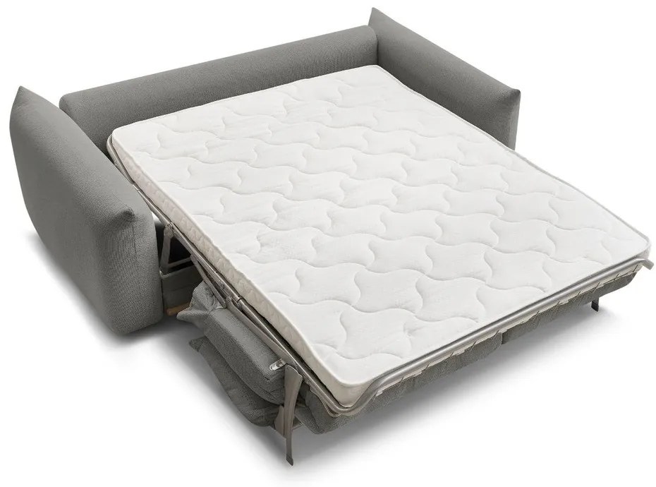 Сив сгъваем диван 214 cm Ernest – Bobochic Paris