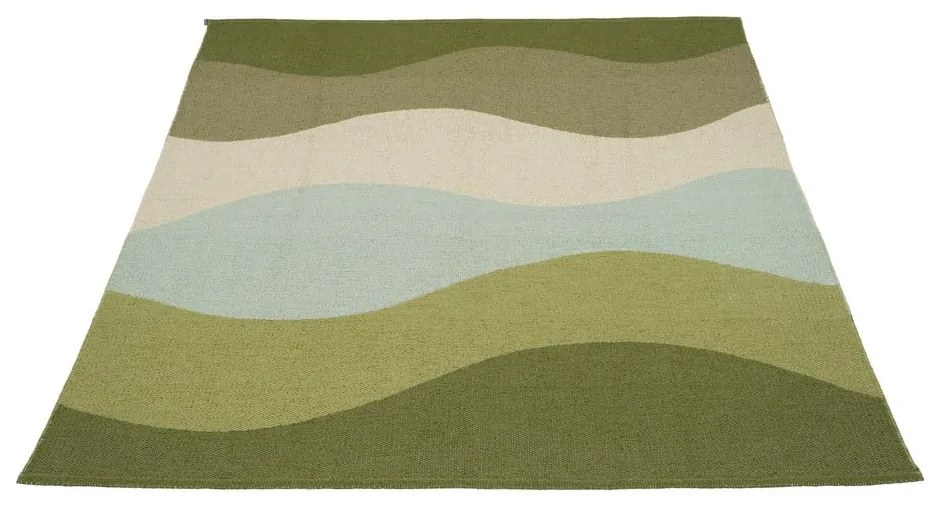 Зелен килим за открито и закрито 180x230 cm Urvi Woods – Pappelina