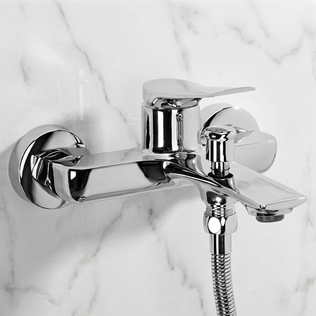 Смесител за вана PREMIUM REA Vision Chrome