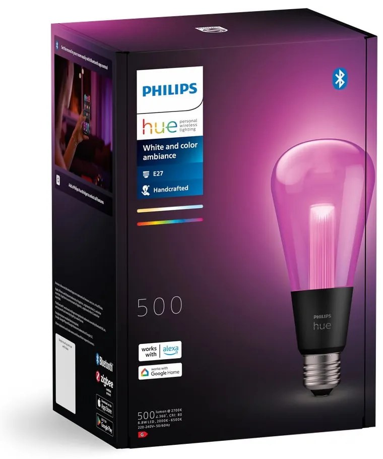 Smart крушка E27, 7 W LG – Philips Hue