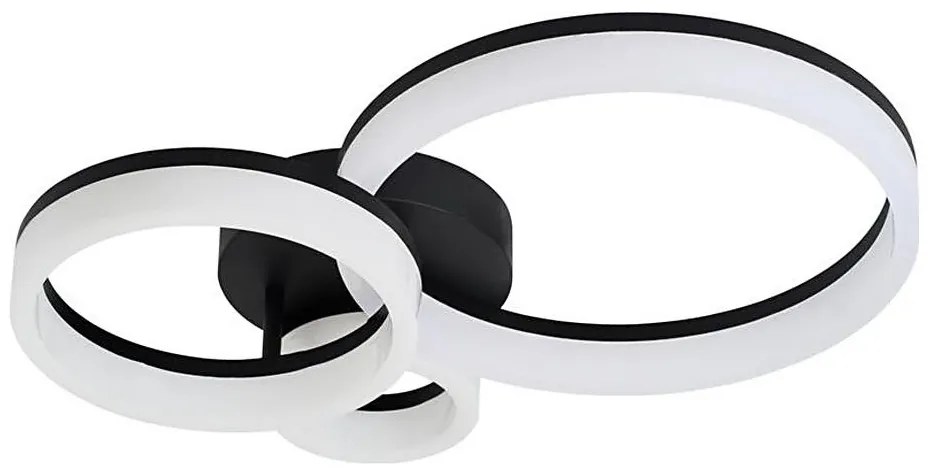 Searchlight 62793BK - Димируемо таванно LED осветително тяло TRIPLE LED/25W/230V