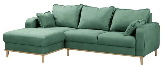 Тюркоазен ъглов диван (ляв ъгъл) Beata - Ropez