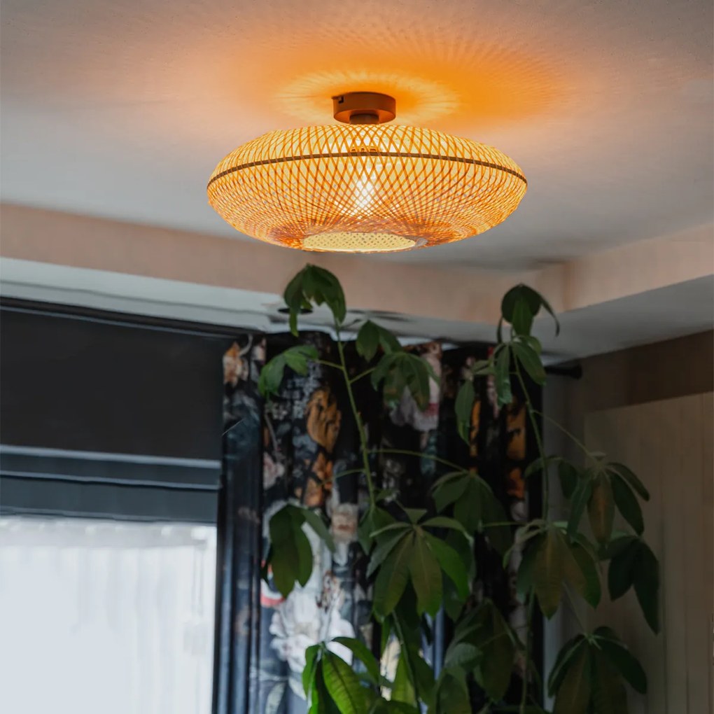 Смарт плафон бамбук 50 см вкл. Wifi G95 - Ostrava