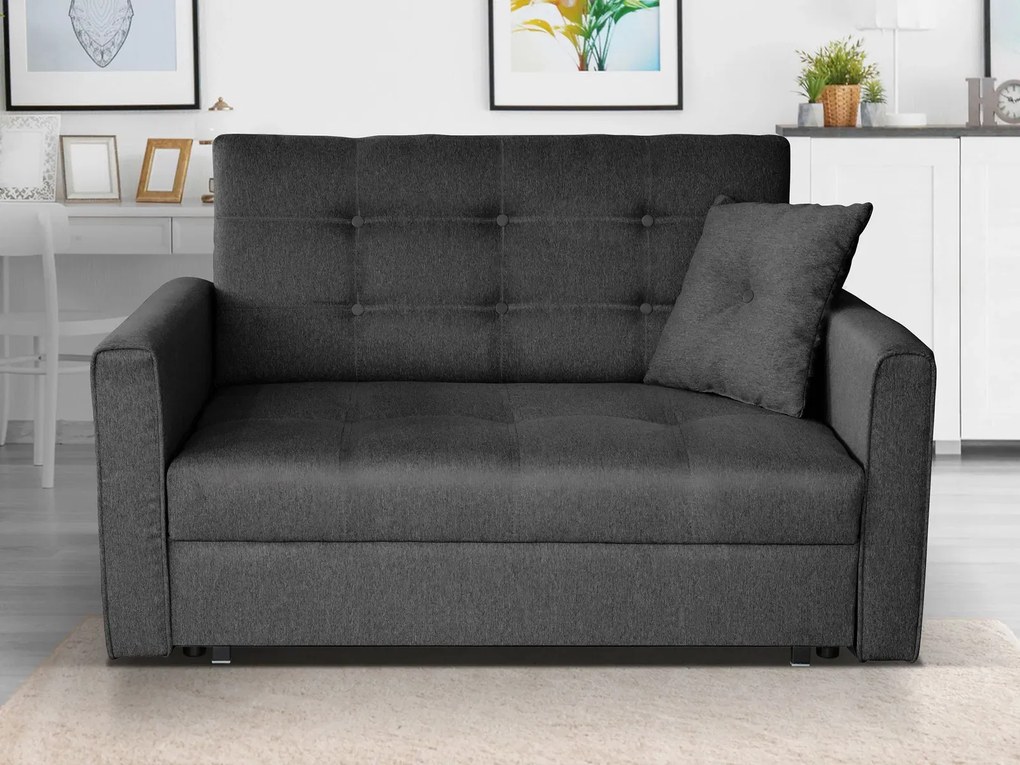 Разтегателен диван Viva Lux II-антрацит