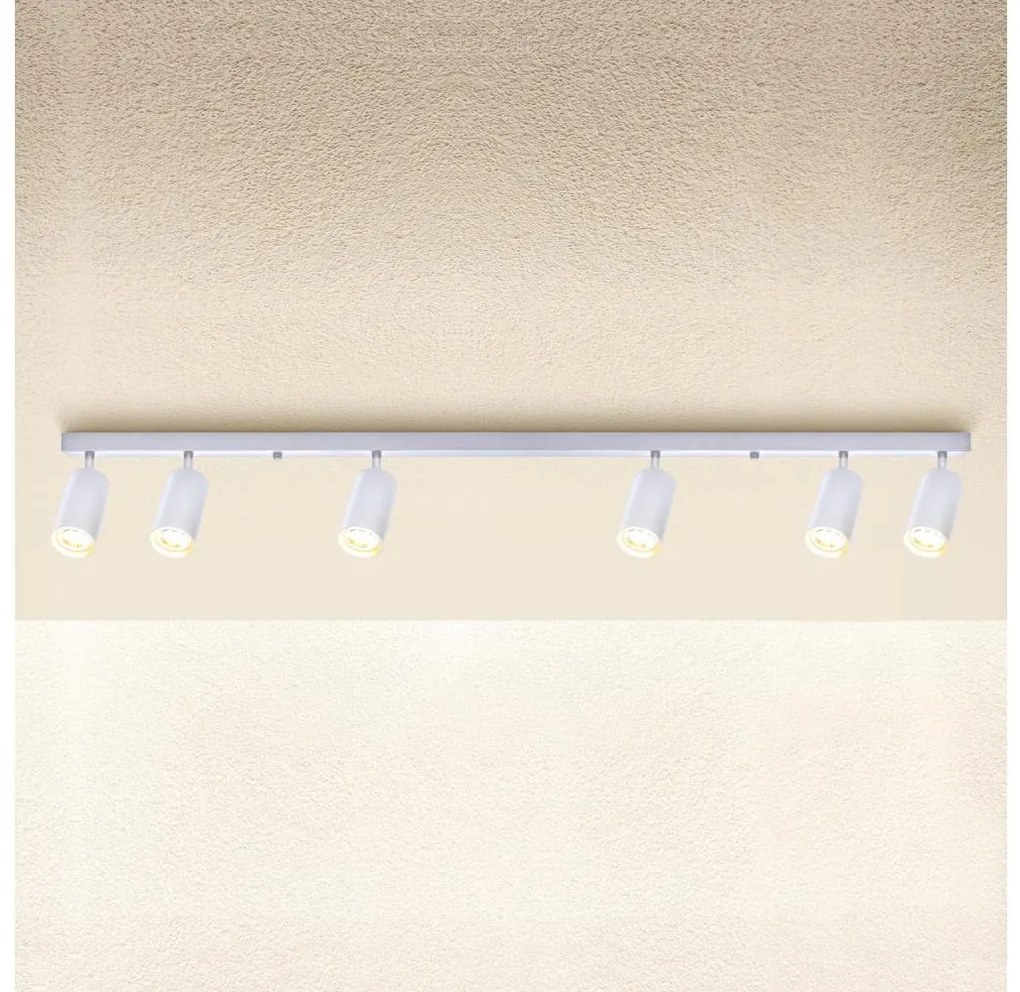 Brilagi - Димируемо LED точково осветително тяло SELE 6xGU10/6,5W/230V бяло