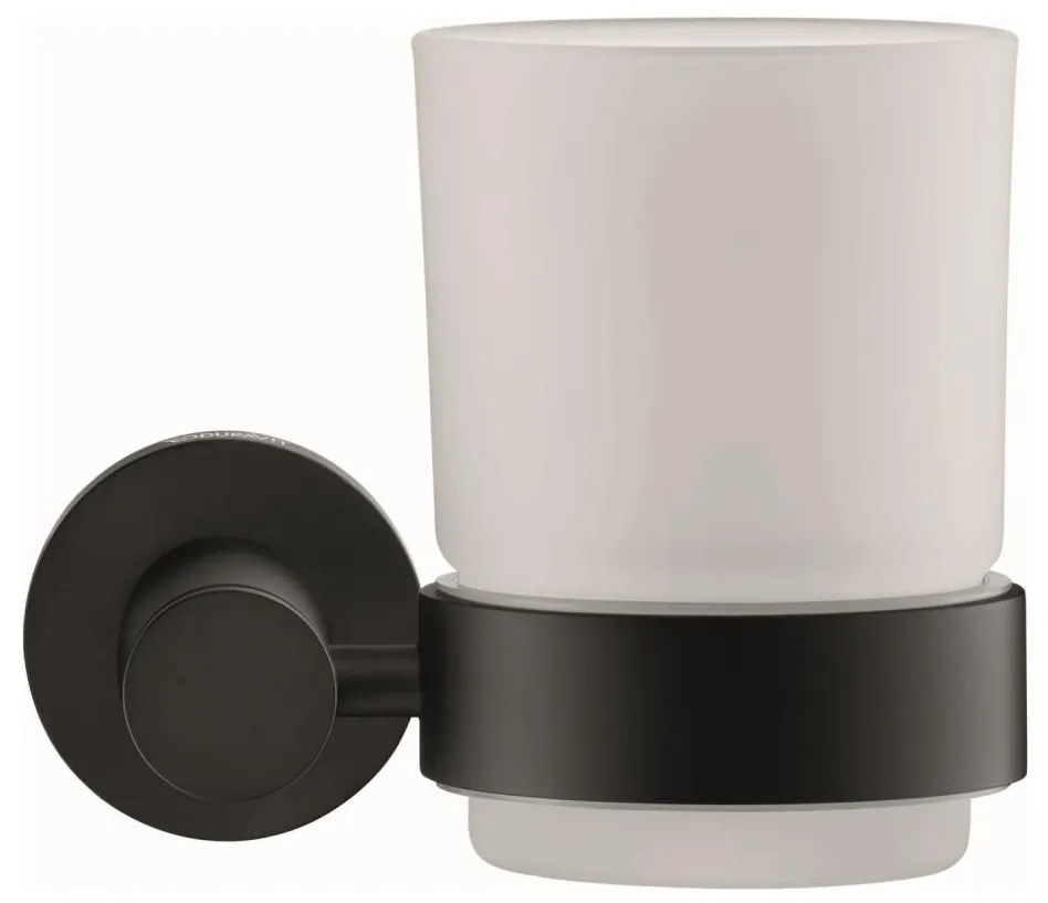 Duravit 99204600 - Стенен държач за зъбни четки D-CODE, десен, матово черен