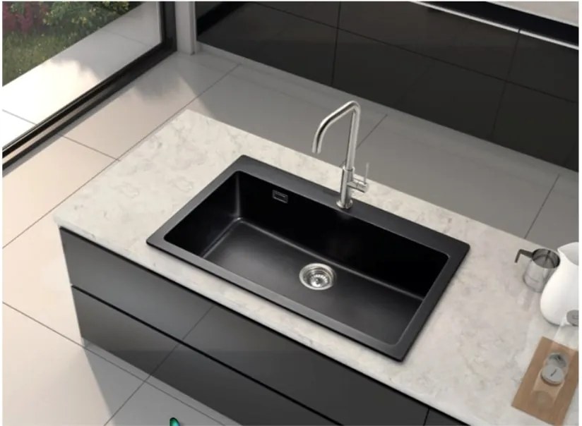 Мивка Schock Manhattan Cristalite 30080-Kafe