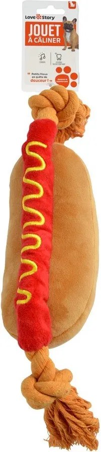 Играчка за куче Hot Dog – Love Story