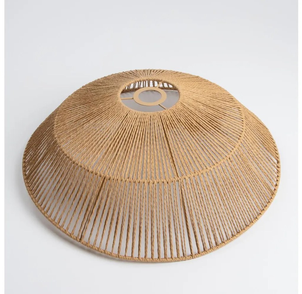 Универсален абажур KERIA Ø 50 см, кафяв