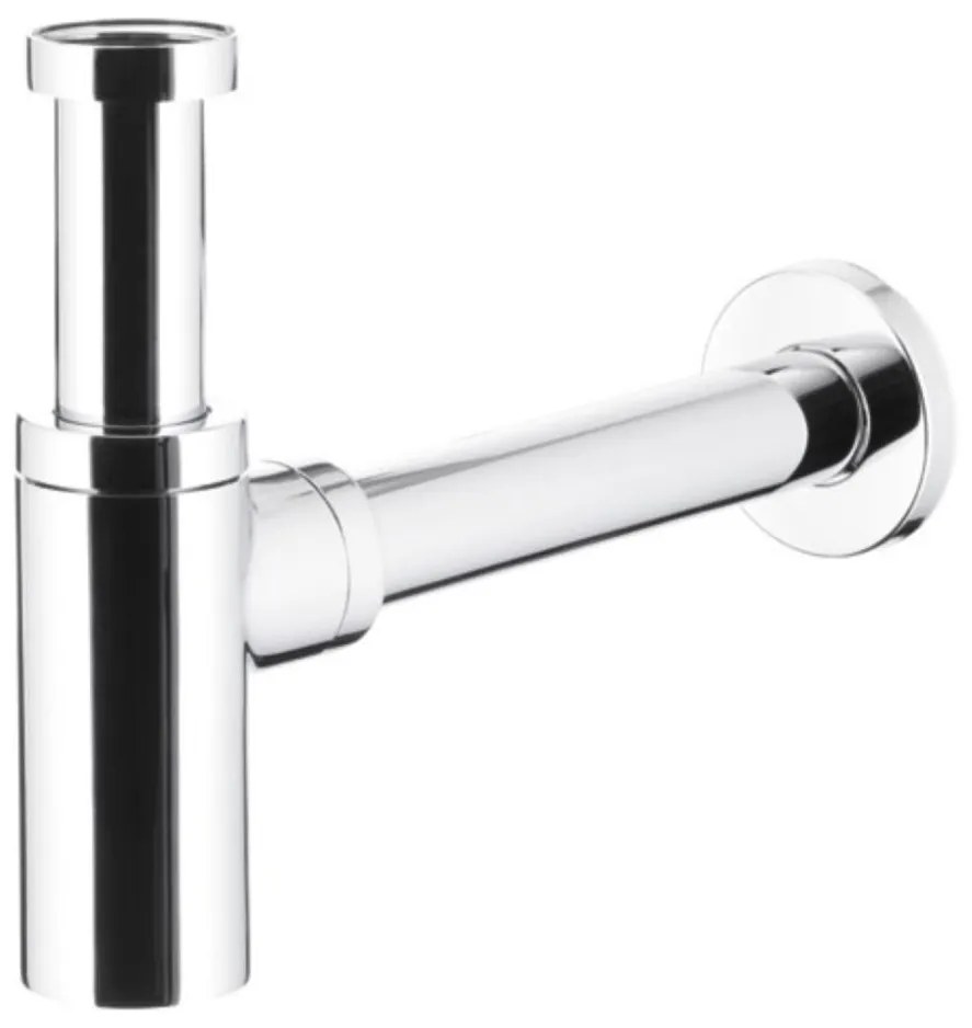 KFA Armatura 600-003-00 - Кръгъл сифон за мивка лъскав хром