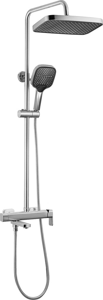 Комплект за душ Rea Arlo Brush Nickle