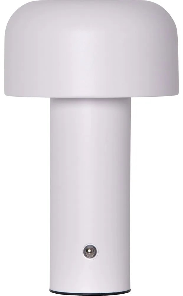 Бяла LED настолна лампа (височина 21,5 cm) Bobby – Star Trading