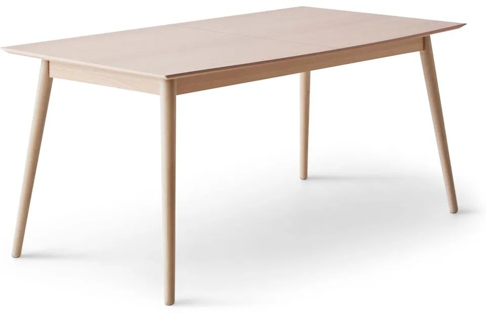 Сгъваема трапезна маса с дъбов плот в естествен цвят 100x210 cm Meza – Hammel Furniture