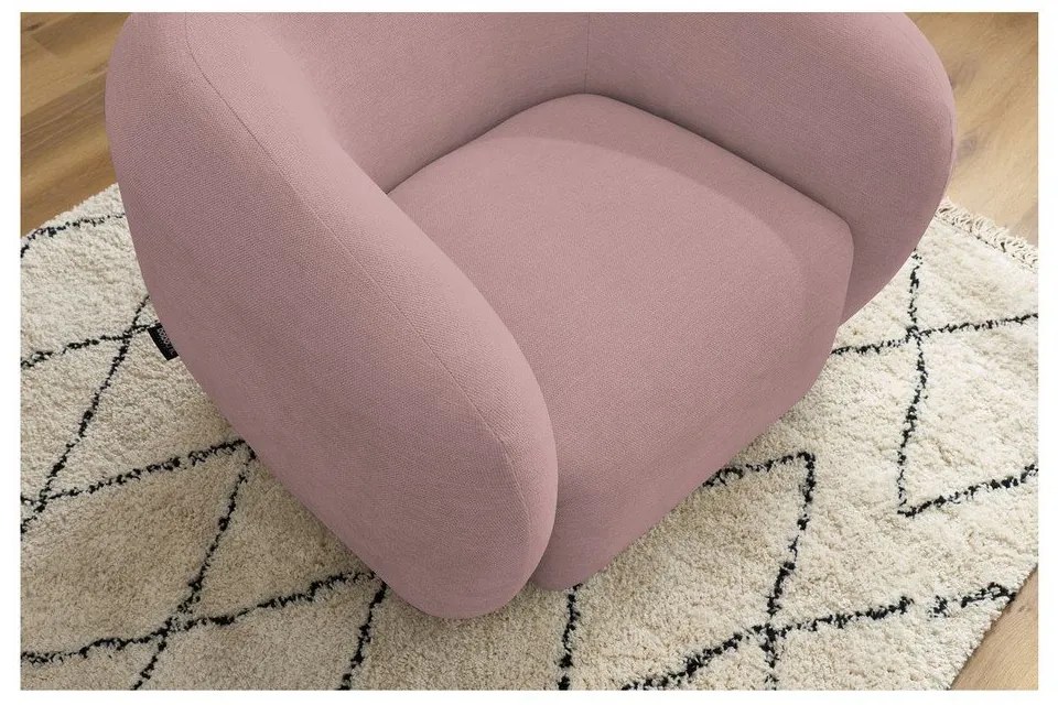 Светлорозово кресло Celine – Bobochic Paris