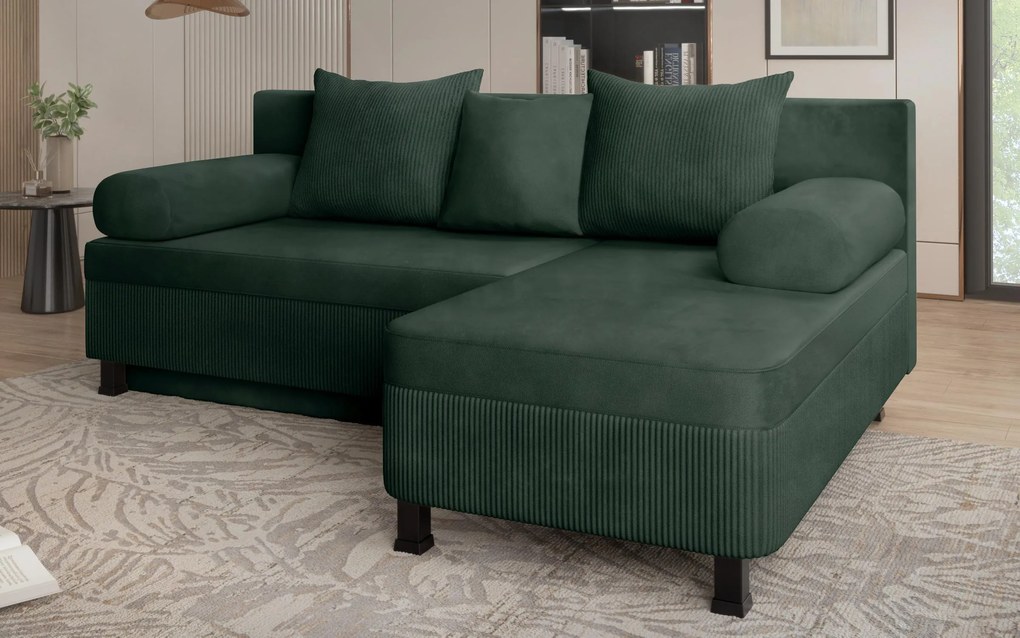 Разтегателен ъглов диван Делано S