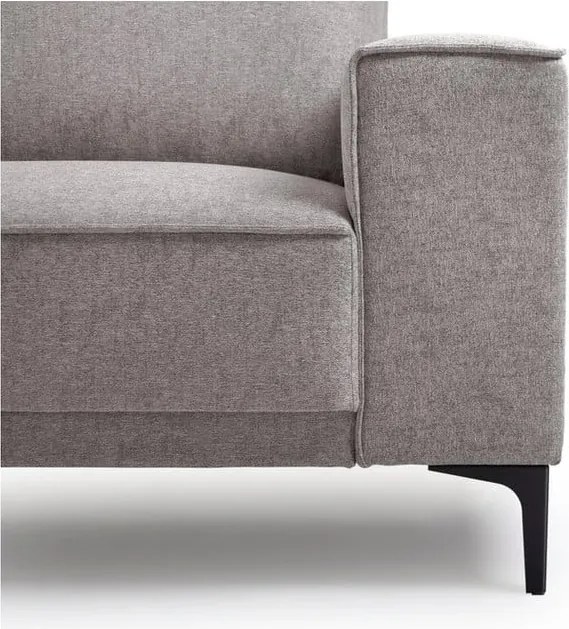 Сив ъглов диван (ляв ъгъл/"U") Copenhagen - Scandic