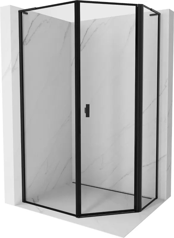 Mexen Mist L петоъгълна асиметрична душ кабина с отваряне надясно 80 x 90 см,