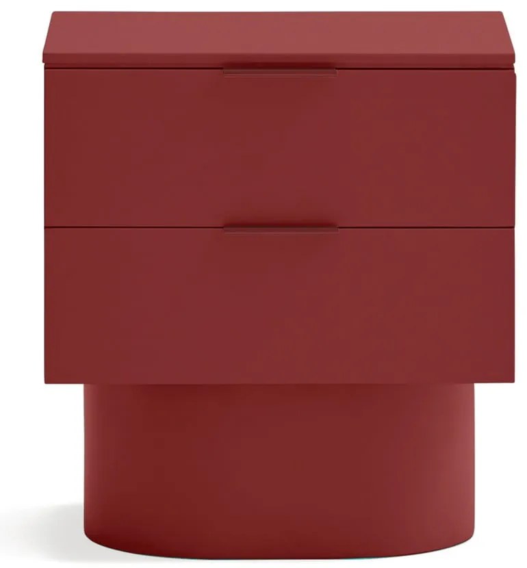 Червено нощно шкафче Totem – Teulat